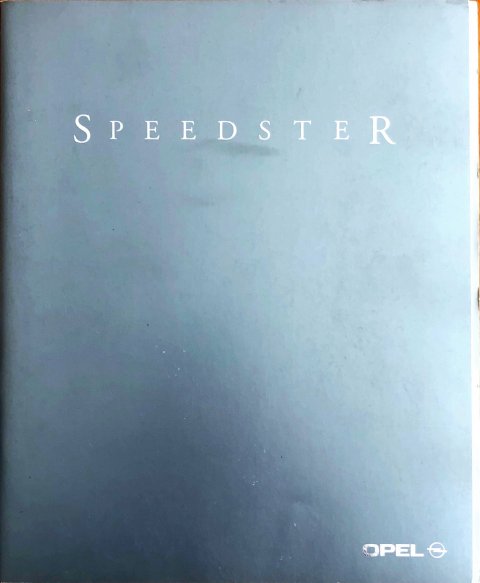 Opel Speedster nr. -, 2000 21,0 x 26,0, 30, NL year 2000 folder brochure