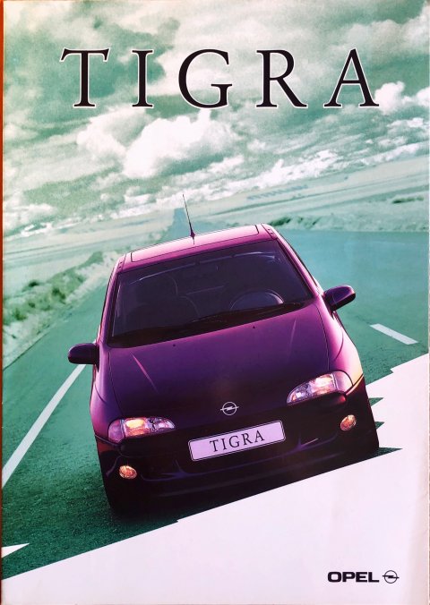 Opel Tigra nr. -, 1995-01 A4, 16, NL year 1995 folder brochure