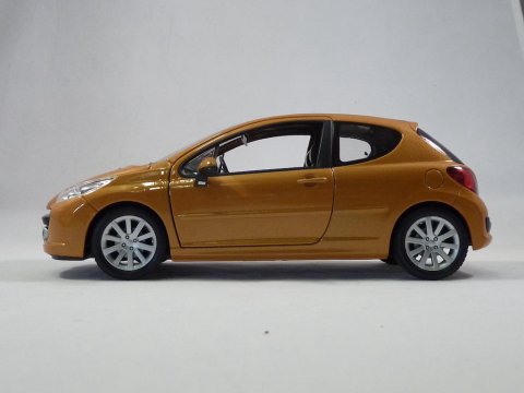 Peugeot 207, 2006, Welly, 22492, scale 1op24 (1)