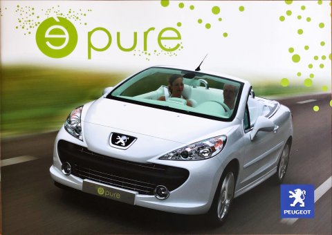 Peugeot 307 CC ePure nr. -, 2006 A4, 20, EN year 2006 folder brochure