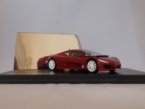 Peugeot RC Carreau Concept Car, 2002, rood, Norev, 472704