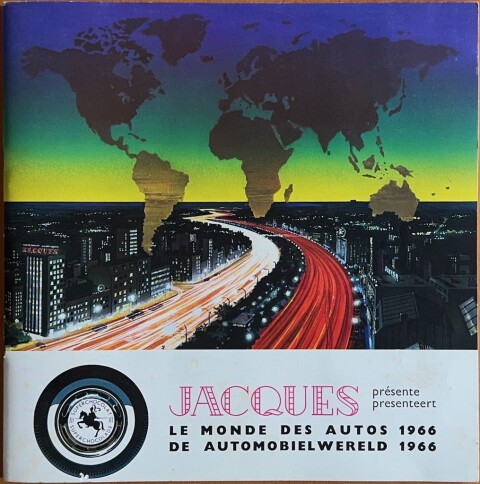 Plaatjesalbum Jacques De automobielwereld 1966