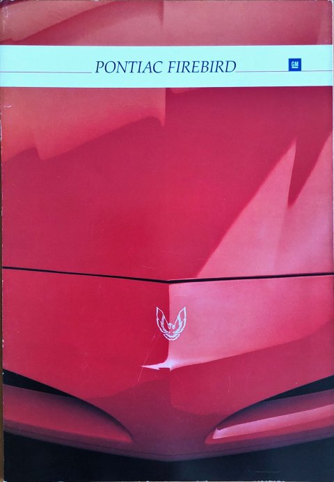 Pontiac Firebird nr. -, - A4, 8, NL year - folder brochure