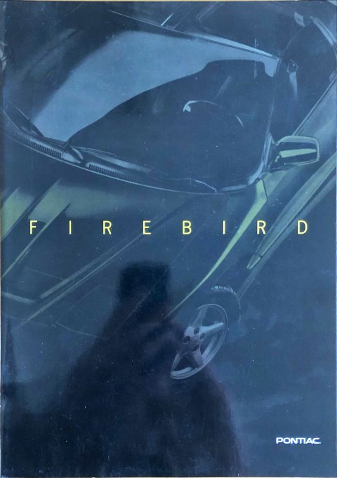 Pontiac Firebird nr. -, midden jaren 90 A4, 22, DE year midden jaren 90 folder brochure