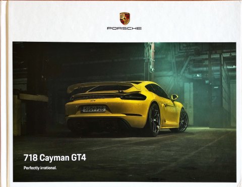 Porsche 718 Cayman GT4 nr. WSLN2101008920 EN:WW, 2021-03