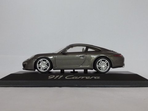 Porsche 911 - 991.1 Coupe Carrera, 2011-2015, grijs, Minichamps, WAP 020 010 0C 