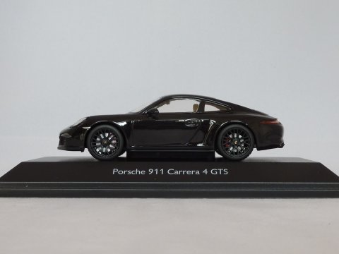 Porsche 911 - 991.1 Coupe GTS 4, 2014, zwart, Schuco, 450758200 