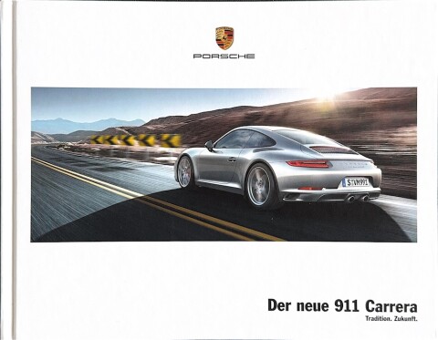 Porsche 911 (991.2)  nr. WSLC1601000710 DE:WW, 2015 09 DE 2015 folder brochure