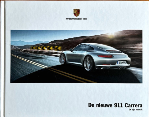 Porsche 911 (991.2)  nr. WSLC1601000791 NL:WW, 2015 09 NL 2015 folder brochure