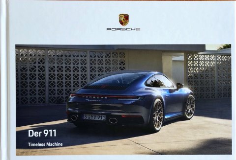 Porsche 911 (992) nr. WSLC2101003510 DE:WW, 2020-05 DE 2020 folder brochure
