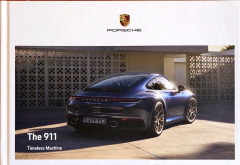 Porsche 911 (992) nr. WSLC2101003720 EN:WW, 2020-05 EN 2020 folder brochure