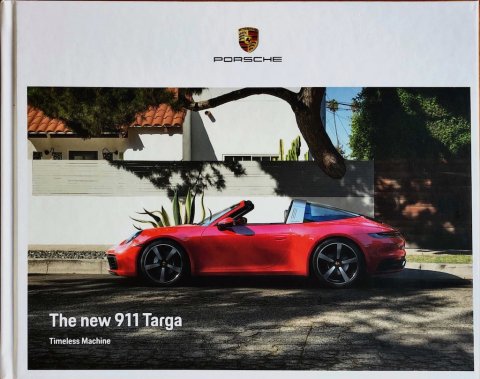 Porsche 911 (992) Targa nr. WSLC2101002020 EN:WW, 2020-05 EN 2020 folder brochure