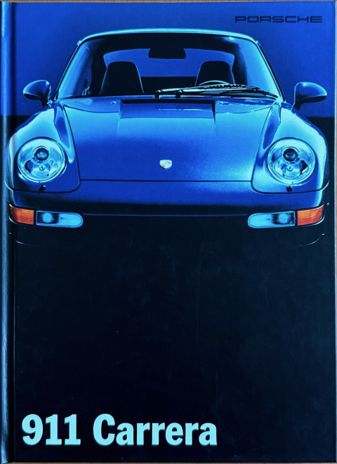 Porsche 911 (993) nr. WVK 127 111, 1994 07 DE 1994 folder brochure