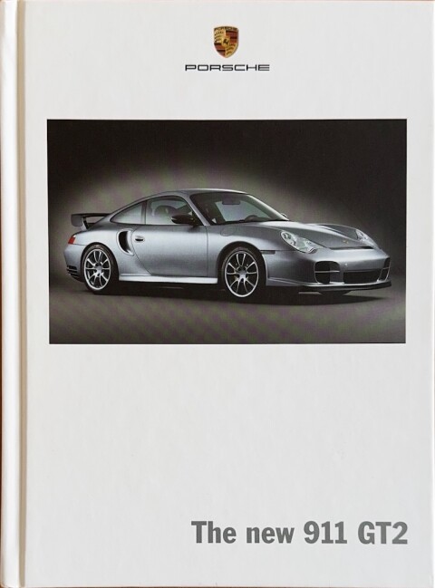 Porsche 911 (996) GT2 nr. WVK 210 920 04, 2003 04 EN 2003 folder brochure
