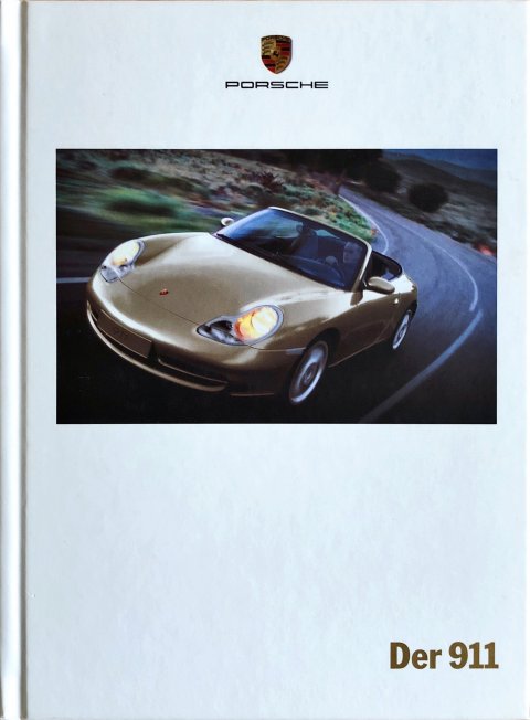 Porsche 911 (996) nr. WVK 165 110 00 D:WW, 1999-09 DE 1999 folder brochure