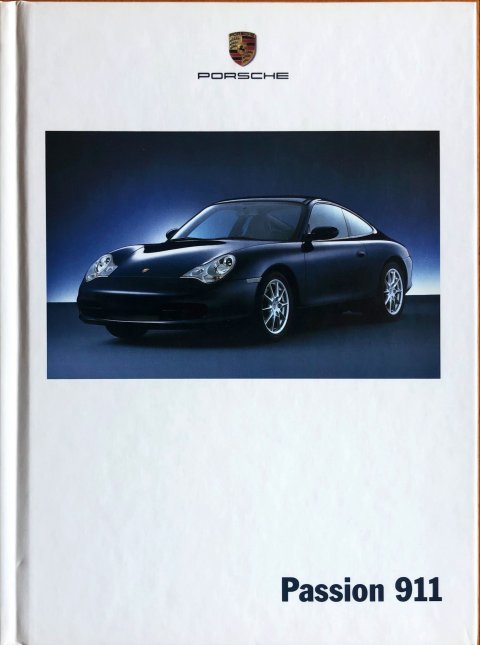 Porsche 911 (996) nr. WVK 200 010 02 D:WW, 2001-09 DE 2001 folder brochure