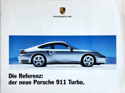 Porsche 911 (996) Turbo Die Referenz nr. -, 2000 DE 2000 folder brochure