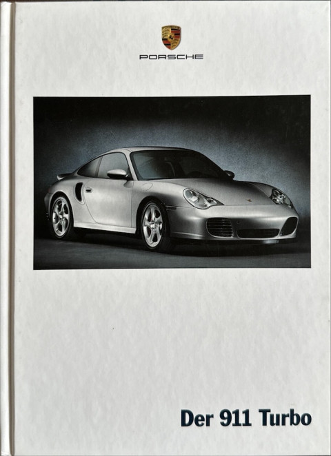 Porsche 911 (996) Turbo nr. WVK 208 110 03 D:WW, 2002 07 DE 2002 folder brochure