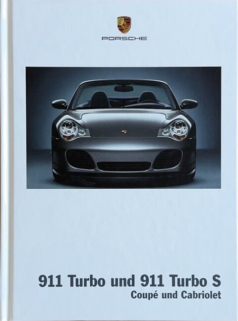 Porsche 911 (996) Turbo, Turbo S nr. WVK 215 310 05 D:WW, 2004 04 DE 2004 folder brochure