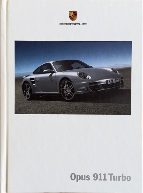 Porsche 911 (997.1) Turbo  nr. WVK 220 810 06 D:WW, 2005 12 DE 2005 folder brochure