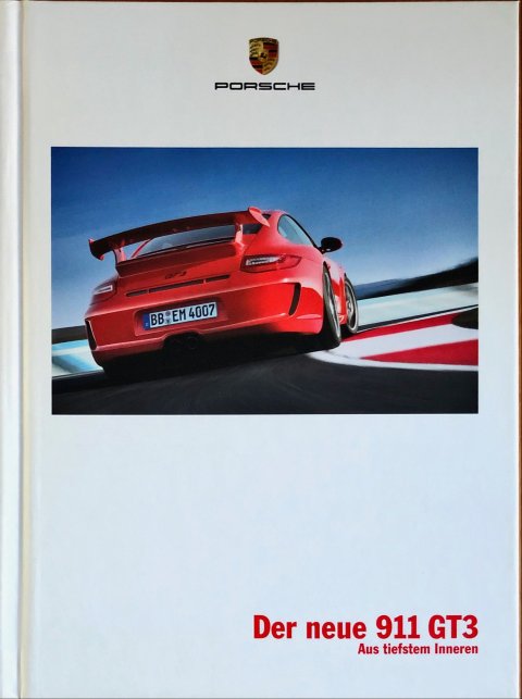 Porsche 911 (997.2) GT3 nr. WSLC0901123710 DE:WW, 2008-12 DE 2008 folder brochure