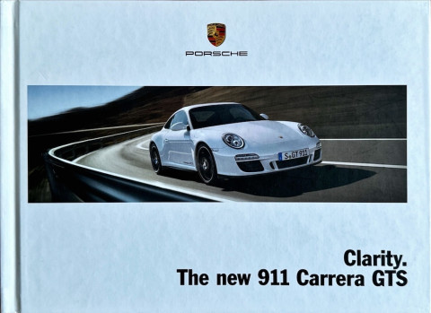 Porsche 911 (997.2) GTS  nr. WSLS1101000120 GB:WW, 2010 06 EN 2010 folder brochure