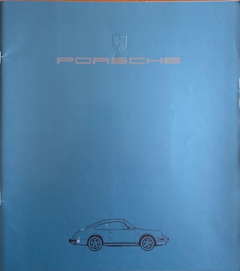 Porsche 911 Carrera : 911 Turbo (G model) nr. WVK 103 310, 1983 11 DE 1983 folder brochure