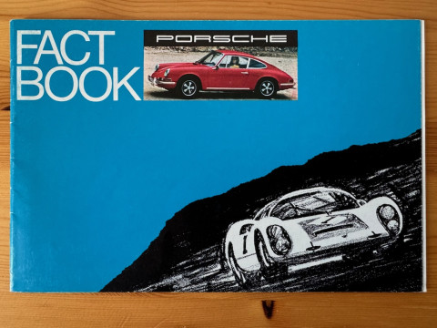 Porsche 911 (F model) Fact book nr.  , 1969 EN 1969 folder brochure