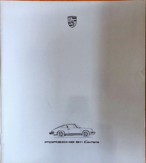 Porsche 911 (G-model) nr. WVK 103 310, 1985-07 DE 1985 folder brochure (1)