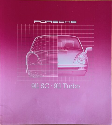 Porsche 911 SC : 911 Turbo (G model) nr. 1011.10, 1979 (mj 1980) DE 1979 folder brochure