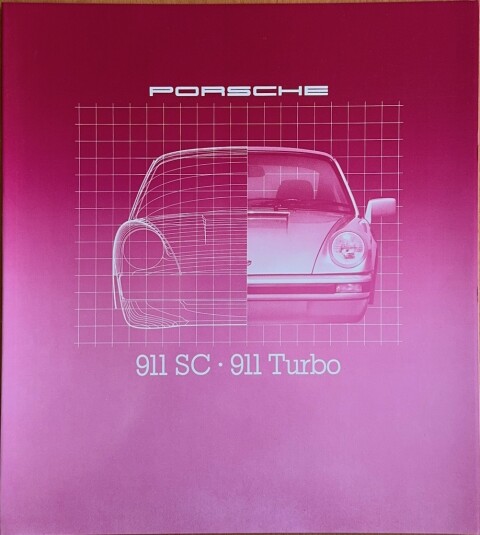 Porsche 911 SC : 911 Turbo (G model) nr. 1011.30, 1979 (mj 1980) FR 1979 folder brochure