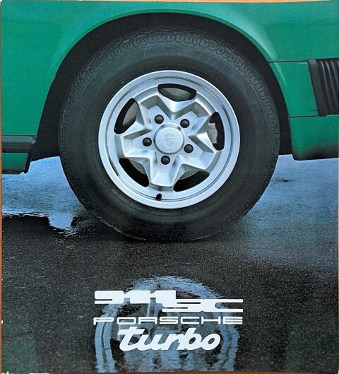 Porsche 911 SC : 911 Turbo (G model) nr. 1155.20, 1977 (mj 1978) EN 1977 folder brochure