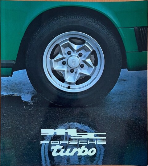 Porsche 911 SC : 911 Turbo (G model) nr. 1155.30, 1977 (mj 1978) FR 1977 folder brochure