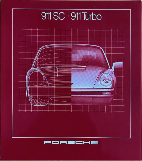 Porsche 911 SC : 911 Turbo (G model) nr. WVK 110 910, 1980 DE 1980 folder brochure