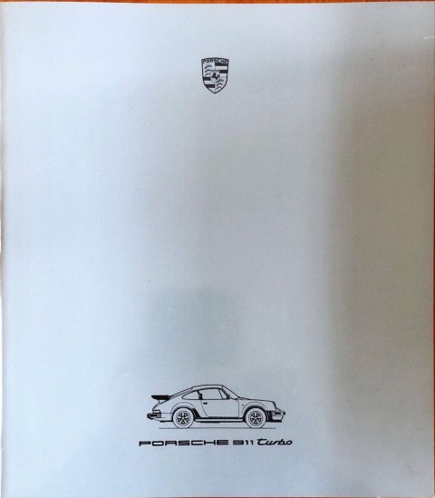Porsche 911 Turbo (G-model) nr. WVK 103 610, 1985-07 DE 1985 folder brochure (1)