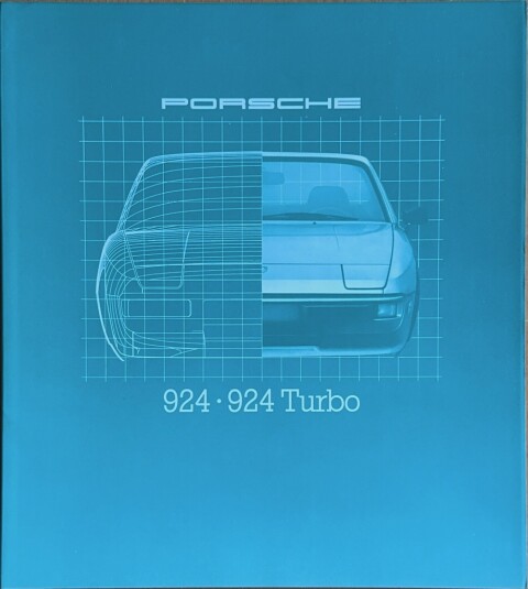 Porsche 924 : 924 Turbo nr. W73 760 6031, 1979 (mj. 1980) EN 1979 folder brochure