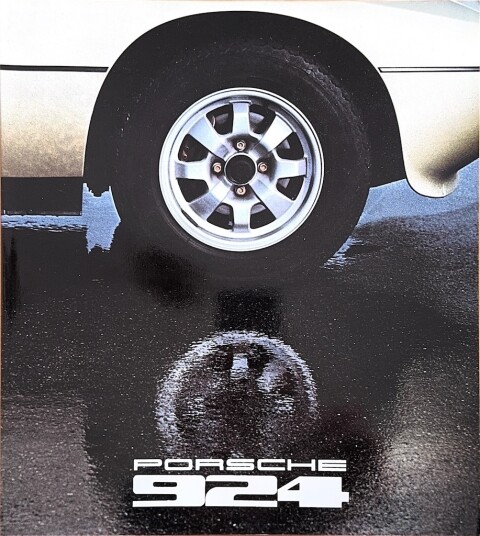 Porsche 924 nr. 1156.10, 1977 (mj. 1978) DE 1977 folder brochure