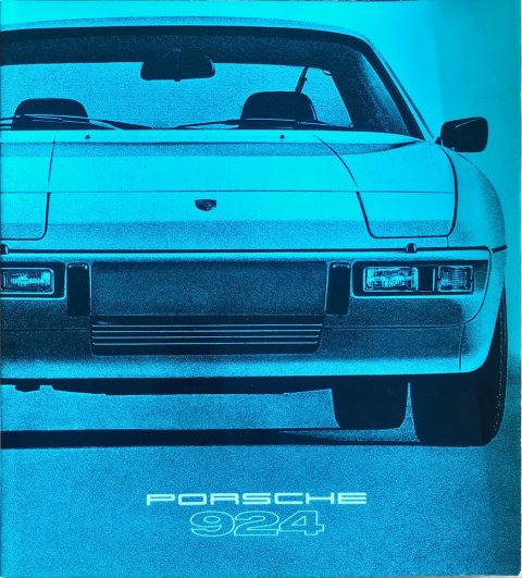 Porsche 924 nr. 1907.10, 1978 (mj. 1979) 25,0 x 28,0, 36, DE year 1978 folder brochure