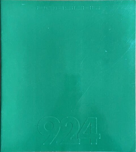 Porsche 924 nr. WVK 103 130, 1982 07 FR 1982 folder brochure