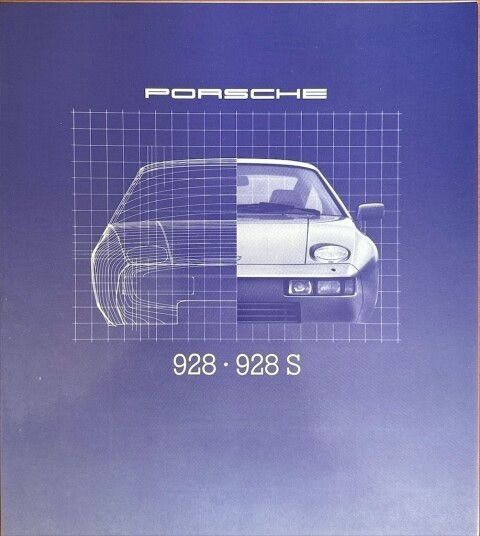 Porsche 928 : 928 S nr. 1012.10, 1979 (mj. 1980) DE 1979 folder brochure