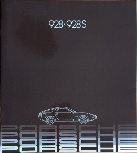 Porsche 928 : 928 S nr. WVK 121 310, 1981 (mj. 1982) DE 1981 folder brochure