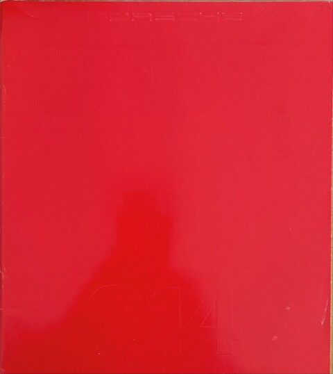 Porsche 944 nr. WVK 103 220, 1982 07 EN 1982 folder brochure