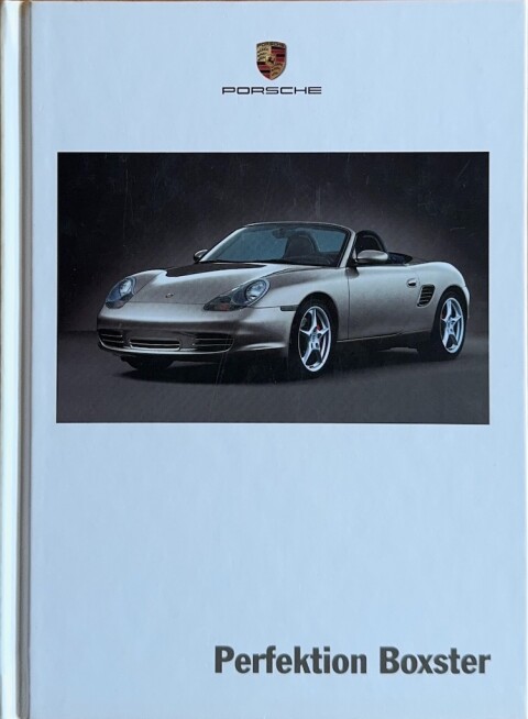 Porsche Boxster nr. WVK 300 210 03, 2002 08 DE 2002 folder brochure