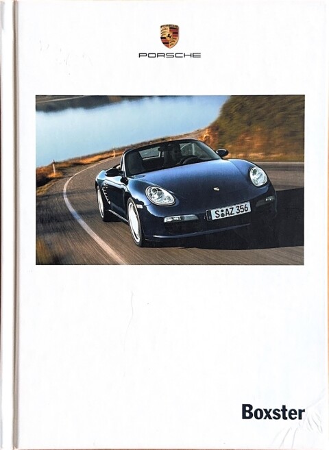 Porsche Boxster nr. WVK 307 020 07, 2006 05 EN 2006 folder brochure