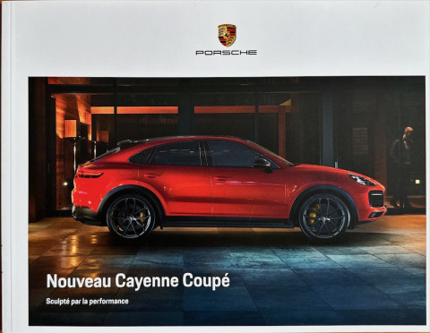 Porsche Cayenne Coupe (E3) nr. WSLE2001000530, 2019 05 FR 2019 folder brochure