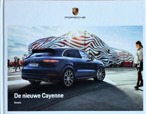 Porsche Cayenne E3 WSLE1801000691 NL 2017-09 2017 FOLDER BROCHURE