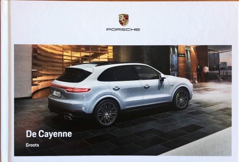 Porsche Cayenne E3 WSLE1901000391 NL 2018-05 2018 folder brochure