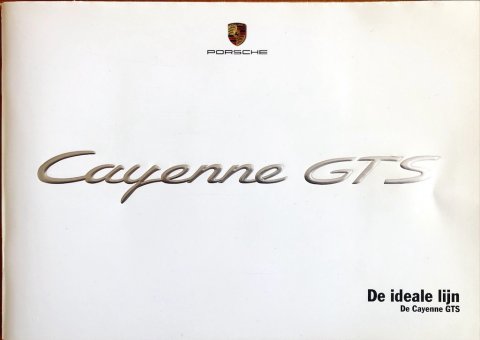 Porsche Cayenne GTS nr. WVK 417 043 08 NL 2007-08 2007 folder