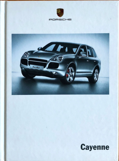 Porsche Cayenne nr. WVK 408 710 06, 2005 06 DE 2005 folder brochure