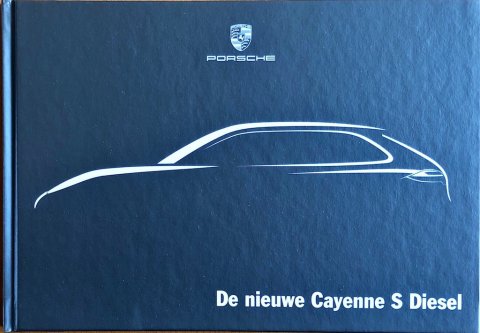 Porsche Cayenne S Diesel nr. WSRE130122S291 NL 2012-08 2012 folder brochure